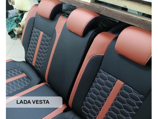 Каркасные авточехлы на Lada Vesta